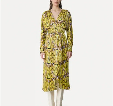 NOTHERN LIGHT PRINT SATIN DRESS-Dress-Forte_Forte-Debs Boutique